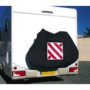 Příslušenství ke karavanu Kryt na kolo pro 4 kola s kapsou na výstražnou značku pro 4 kola