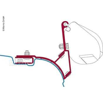 Markýza Adaptér pro F35, verzi Transporter+Multivan UK bez střešní lišty