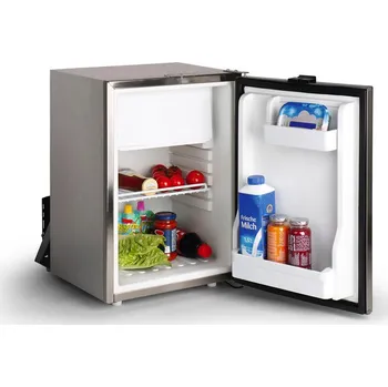 Autochladnička Kompresorová chladnička 34l + 6l mrazicí přihrádka, 12/24V, 45W, nerez