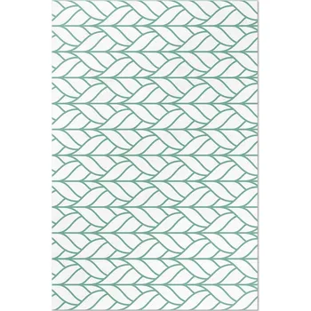 Koberec Hit! Vinylový Koberec s grafikou Lineární lístky – minimalistický vzor, 60x90 cm