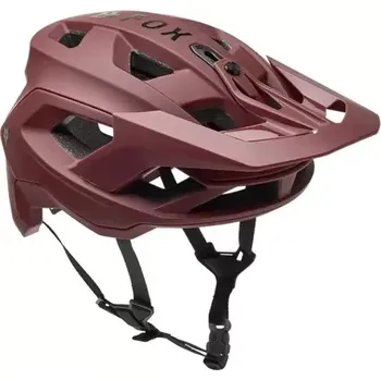Cyklistická přilba Fox Racing Helma Fox SPEEDFRAME HELMET Solid Rust červená velikost 55-59