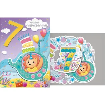 UNIPAP přání k narozeninám 07 CN-874 PRANI_W_C0414 549612