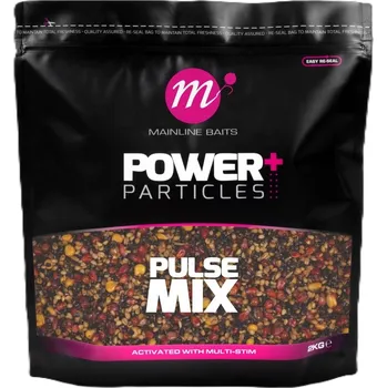 Nástraha Mainline Ochucený Partikl Power+ Pulse Mix 2 kg