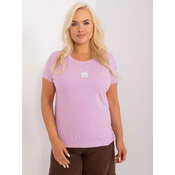 Světle fialové jednobarevné triko RV-BZ-8537.27-light viollet Velikost: ONE SIZE