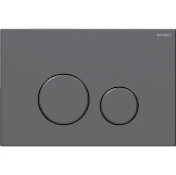 Splachovací tlačítko Splachovací tlačítko WC RAYBRO Cortado stříbrné plast