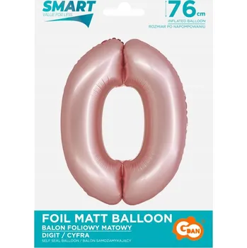 Balónek Růžový balónek s číslice 1 ks