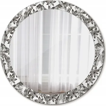 Zrcadlo Zrcadlo do Koupelny Glamour Tropické Listy 80cm