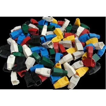 Konektor DATACOM Ochrana RJ45 s bublinkou BÍLÁ (100ks) 4361