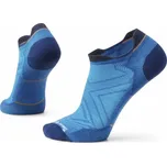 Pánské běžecké ponožky Smartwool RUN ZERO CUSHION LOW ANKLE SOCKS XL Modrá, Bílá