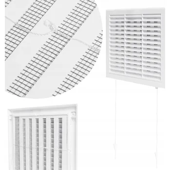 Větrací mřížka Ventilační mřížka Ventilační Awenta bílá