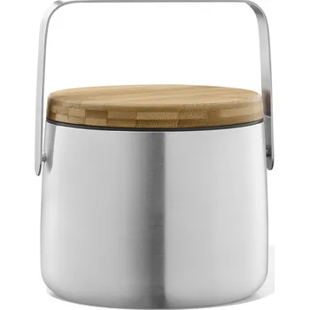 Chladič na víno Kbelík na led s dřevěným uzávěrem ZACK