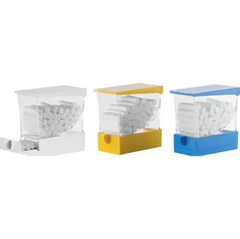 Zásobník na papírové ručníky M+W Dental Zásobník na vatové válečky - modrý