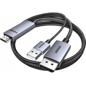 Video kabel UGREEN DisplayPort na HDMI 4K 60Hz 2m Kabel pro počítač
