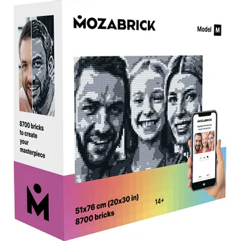 kreativní sada Mozabrick M – vytvořte si obraz podle fotky