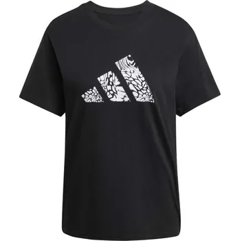 Dámské tričko Dámské triko adidas CAMO TEE S Černá, Bílá