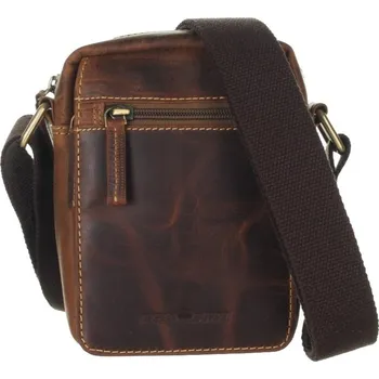 GREENBURRY Kožená taška na doklady Luca 1610-25 hnědá