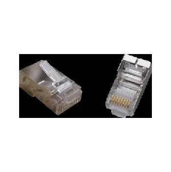 Konektor DATACOM Konektor RJ45 STP Cat5e 8p8c 100 ks, pro drát 4125