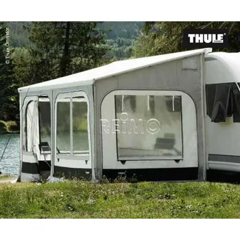 Markýza Panorama M 375cm (centimetry) černo/stříbrná, výška 230-244cm (centimetry) f 6002