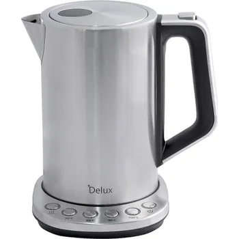 Rychlovarná konvice Rychlovarná konvice Orava Delux 2200 W 1,7 l stříbrná/šedá