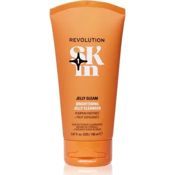 Revolution Skincare Be Bright Natural Fruit AHA Brightening Jelly Cleanser rozjasňující čisticí gel 150 ml