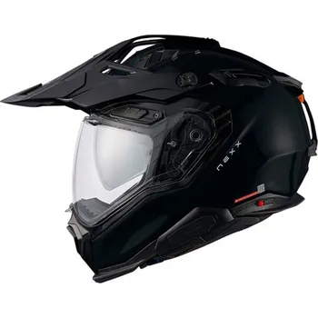 Helma na motorku Enduro helma Nexx X.WED3 Plain černá L
