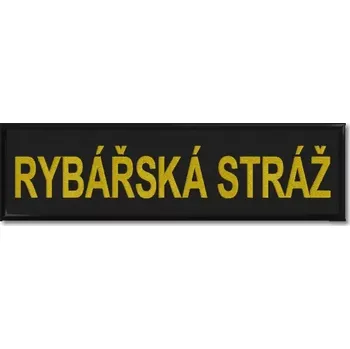 Nášivka Pelisport Nášivka Rybářská stráž velká 25 x 7 cm