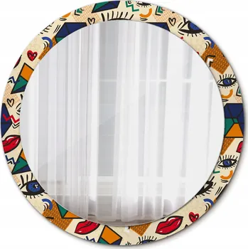 Zrcadlo Zrcadlo Závěsné do Koupelny Styl pop art 90cm