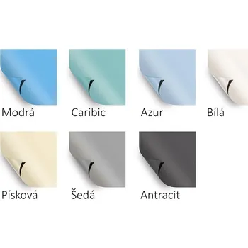 AVfol Master, šíře 1,65 m, síla materiálu 1,5 mm Šedá, 1 m