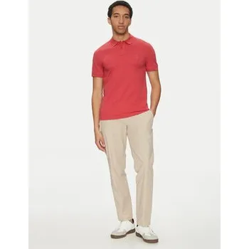 Pánská košile BOSS Polokošile Passenger 50507803 Červená Slim Fit L