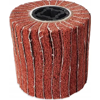 Brusný kotouč Válcový brusný kotouč z netkané textilie, váleček pro satinování 100x100x19 P80