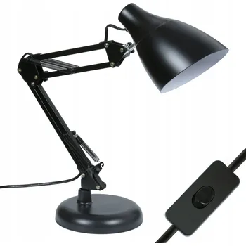 Lampička Stolní lampička Interlook Modern MT černá, výkon až 40 W