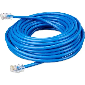 Příslušenství ke karavanu RJ45 UTP kabel 5m pro připojení invertorového ovládacího panelu Phoenix