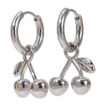 Náušnice Náušnice Cherry ocelové