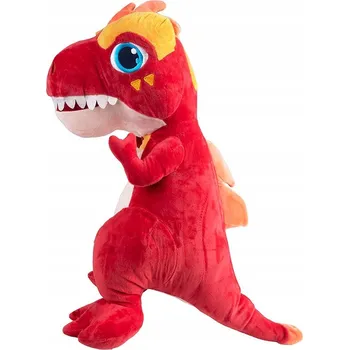 plyšák PLYŠOVÝ DINOSAURUS T-REX USMĚVAVÝ PRO DĚTI HRAČKA MAZLÍČEK 46CM