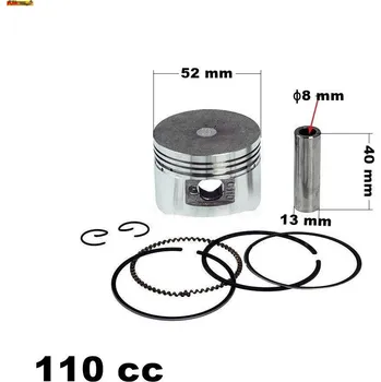 Motor pro motocykl Pístní sada ATV 110 cc 4T 152FMH - 52,4mm