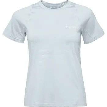 Dámské tričko Dámské triko Columbia WEEKEND ASCENT SS S Světle modrá, Bílá