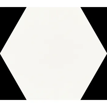 Stavební materiál PARADYZ DLAŽBA SHINY LINES BIANCO HEXAGON REKT. 19,8x17,10 PAR-157728