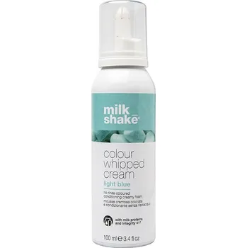 Milk Shake Colour Whipped Cream Barevná bezoplachová vyživující pěna 100 ml - LIGHT BLUE