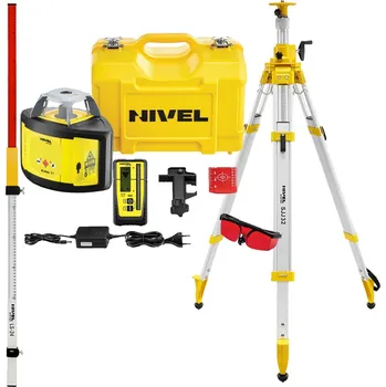 Měřící laser Rotační laser Nivel System NL500R Sada: Sada (přístroj s příslušenstvím, stativ, flexi lať)