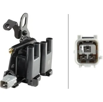 Autoelektrika Zapalovací cívka HELLA 5DA 358 057-901