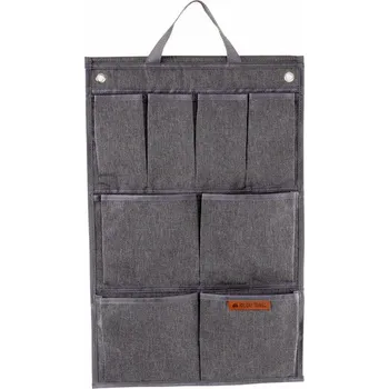 Příslušenství ke karavanu Organizér HOLIDAY TRAVEL MAXI, šedý, 40x60cm, očka a poutko