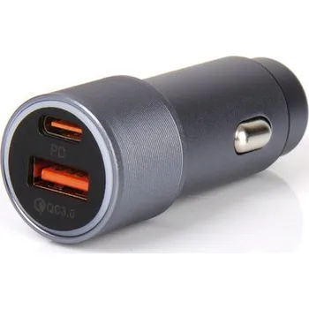 Příslušenství ke karavanu Dvojitá USB zásuvka 1xUSB-C/1xRychlé nabíjení, 12V 1,5A