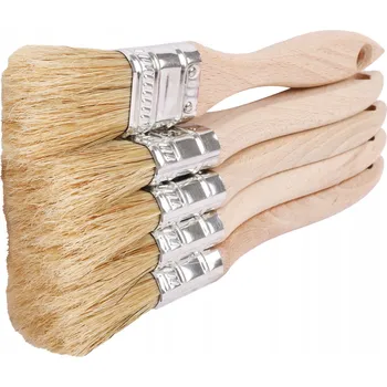 Malířský štětec Sada štětců plochý rovný Bauster 2,5 cm