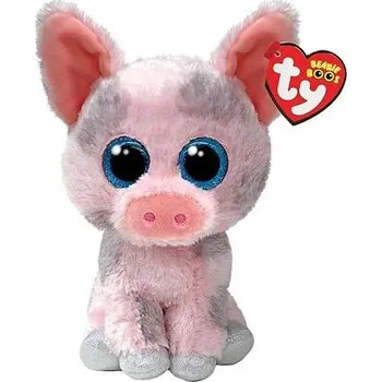 plyšák TY Beanie Boos HAMBONE 15 cm - růžové prase