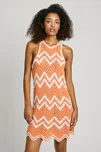Pepe Jeans Dámské šaty ORIANA DRESS Barva: oranžová, Velikost: M