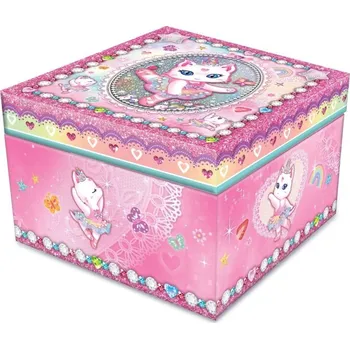 Desková hra Hudební šperkovnice - kočičí baletka - Alltoys