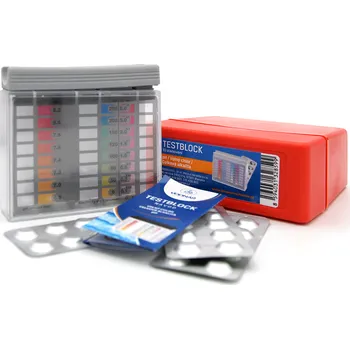 Bazénová chemie Vodnář Testblock 2v1 pH/Cl