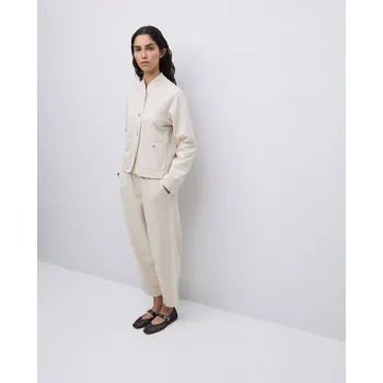 Dámské kalhoty Kalhoty Yerse 42449 béžové barrel Velikost: 40