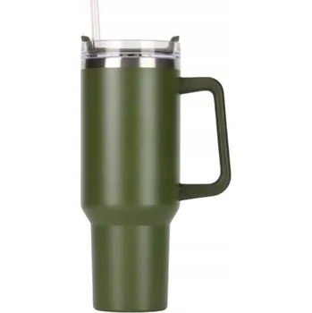 Termohrnek Termohrnek se slámkou, termohrnky na kávu, čaj, styl Starbucks