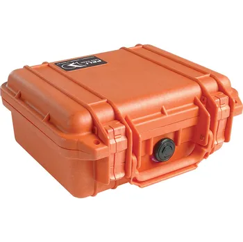 Ochrana fotoaparátu a videokamery Peli Protector Case 1200 oranžový s pěnou
